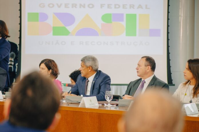 governador Jerônimo na reunião dos 27 governadores com Lula