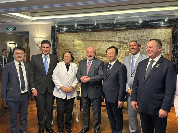 Jerônimo e Lula na China