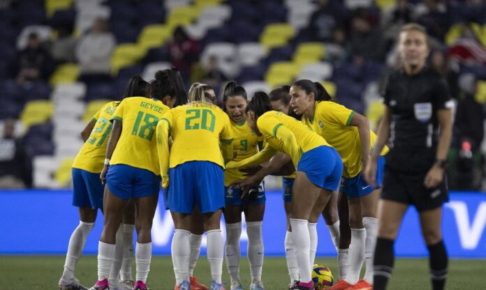 selecao_feminina_she_believes Brasil goleia Peru e garante vaga antecipada na semifinal do Sul-Americano