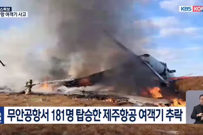 Avião da Coreia do Sul