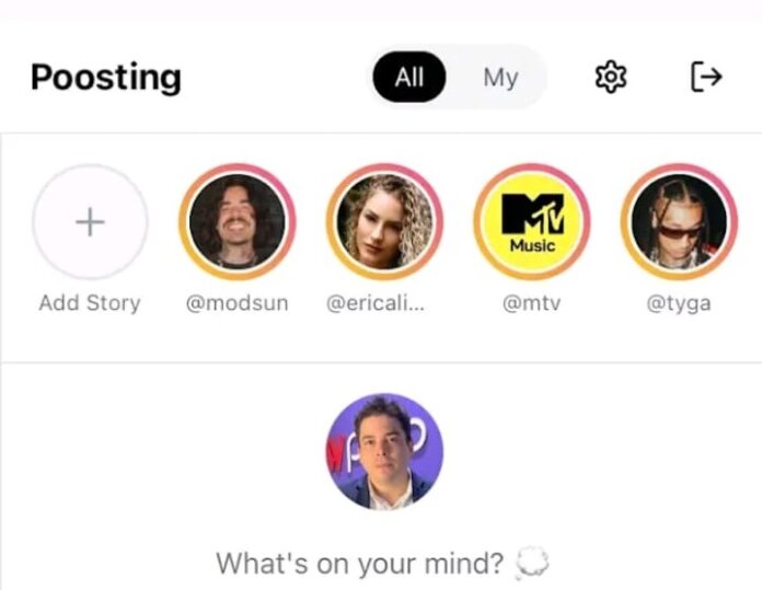 Poosting Rede Social