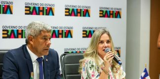 Ivana Bastos e Jerônimo Rodrigues no COI
