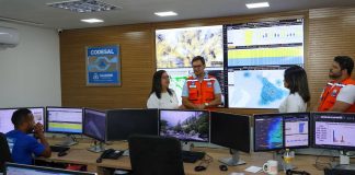 Ana Paula visita sede da Codesal em dia em que Salvador teve mais de 100 mm de chuvas