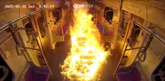 Homem incendeia vagão lotado no metrô de Seul; seis pessoas ficam feridas
