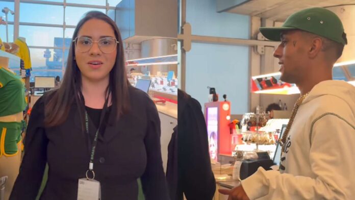 Funcionária e Buzeira