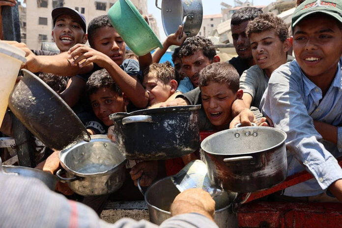 guerra gaza israel fome