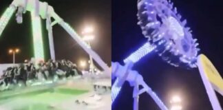Atração de parque de diversões quebra e deixa feridos em estado grave