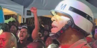 PM viraliza curtindo show de Edson Gomes