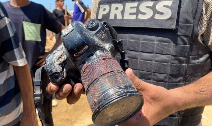Morte de jornalista em Gaza
