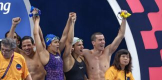 Brasil quebra recorde mundial e soma seis medalhas no Mundial de natação