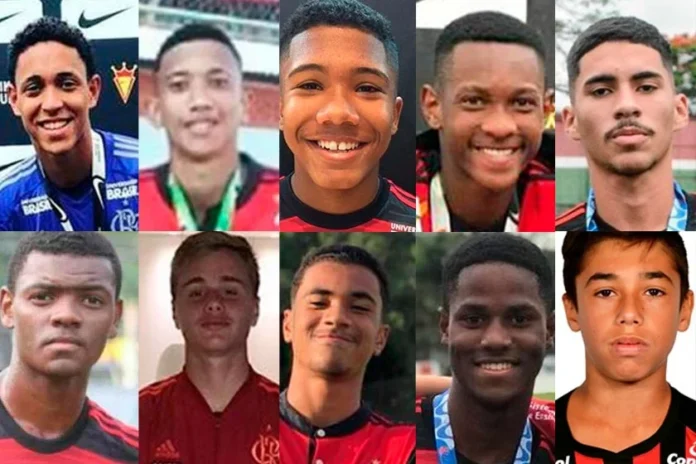 Vítimas do incêndio no Ninho do Urubu