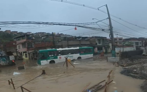 Alagamento em Salvador