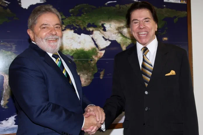 lula e silvio santos