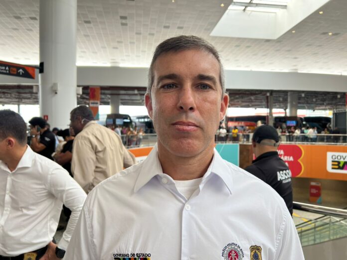 Marcelo Werner detalha a estrutura de segurança da Nova Rodoviária de Salvador