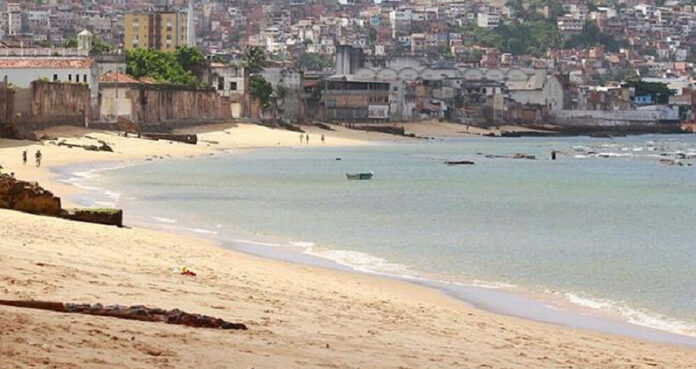 praia cantagalo Apenas uma praia de Salvador está própria para banho, aponta Inema