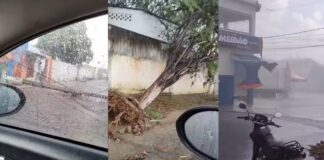 Chuvas e ventos causam estragos no sudoeste da Bahia