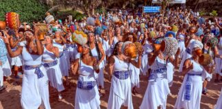 Agbelas se destacam na Festa de Iemanjá e levam Oferenda Musical ao Rio