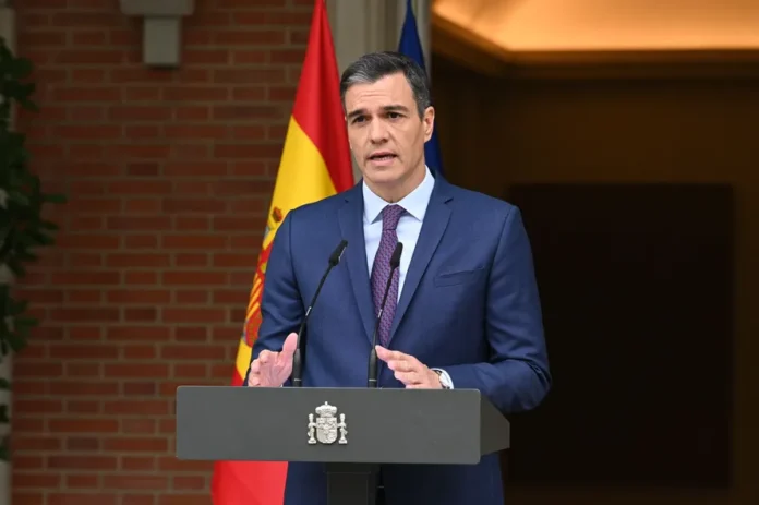 Pedro Sánchez, primeiro-ministro da Espamnha