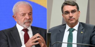 Lula tem 42,7%, e Flávio Bolsonaro 35,6% no primeiro turno, aponta Futura/Apex