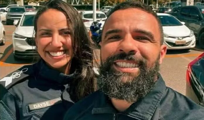 dayse e diego Comandante da GCM é morta a tiros por ex-namorado policial
