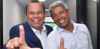 Após impasse, Geraldo Júnior é confirmado como vice na chapa de Jerônimo Após impasse, Geraldo Júnior é confirmado como vice na chapa de Jerônimo