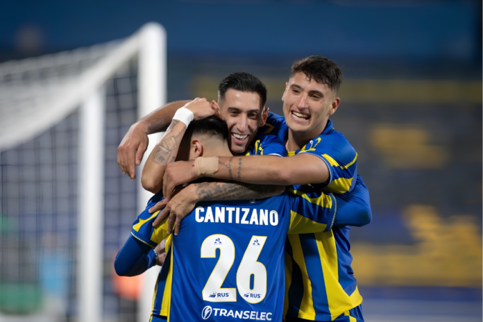 alejo veliz e di maria rosario central "Vamos sentir sua falta", diz Di Maria em mensagem de despedida para Alejo Véliz, acertado com o Bahia