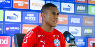 "Vencer a todo e qualquer custo", projeta volante Erick sobre a partida entre Bahia x Botafogo