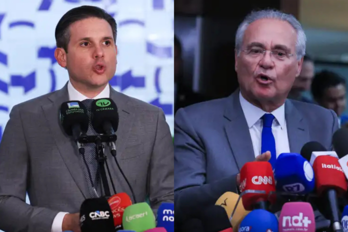 hugo motta e renan calheiros Hugo Motta e Banco Master: senador diz que cunhada de presidente da câmara recebeu R$ 140 milhões