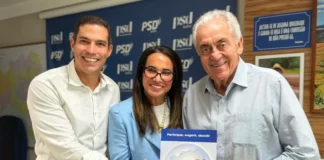 Prefeita de Araci, Keinha Jesus oficializa filiação ao PSD
