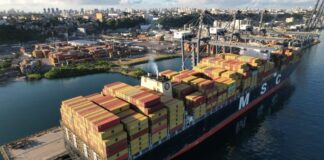 Chega na Bahia navio com 800 toneladas de materiais para a Ponte Salvador-Itaparica Chega na Bahia navio com 800 toneladas de materiais para a Ponte Salvador-Itaparica
