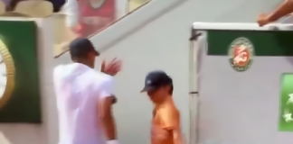 Que vergonha! Tenista espanhol aparece empurrando uma criança em Roland Garros; vídeo