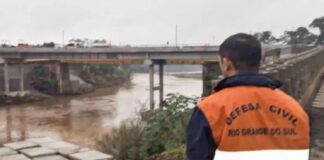 Defesa Civil emite alertas para temporais no Rio Grande do Sul