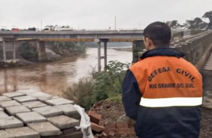 rs Defesa Civil emite alertas para temporais no Rio Grande do Sul