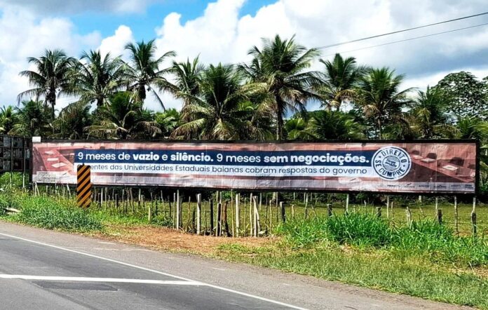 Professores da UNEB anunciam paralisação em todo o estado na quarta-feira (20)