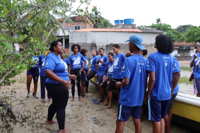 Projeto Recife das Pinaúnas Projeto Recife das Pinaúnas levará mil mudas de mangue para três ilhas da BTS