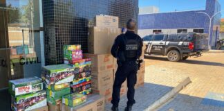 Operação em Chamas apreende 32 mil fogos de artifício clandestinos em dois dias de fiscalização no interior