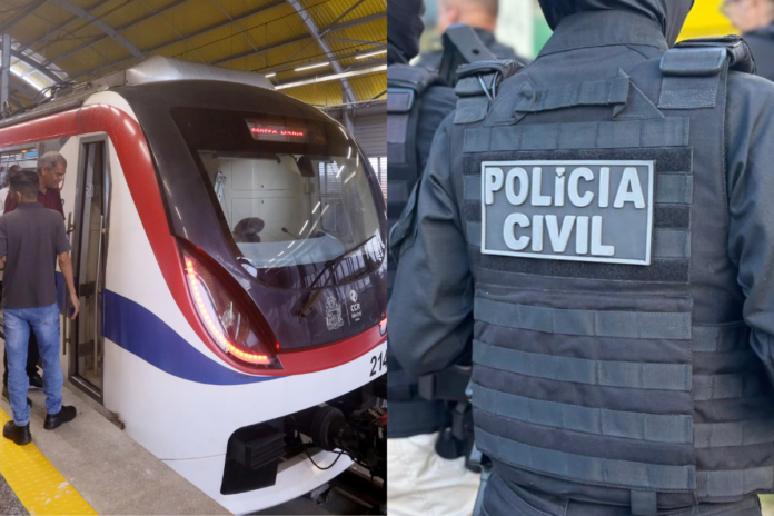 metro policia civil Homem suspeito de ejacular em mulher no metrô tem prisão em flagrante convertida em preventiva