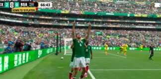 México abre Copa vencendo África do Sul em duelo com três expulsões