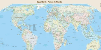 No dia da Independência, IBGE disponibiliza mapas-múndi inéditos aprovados pela ONU